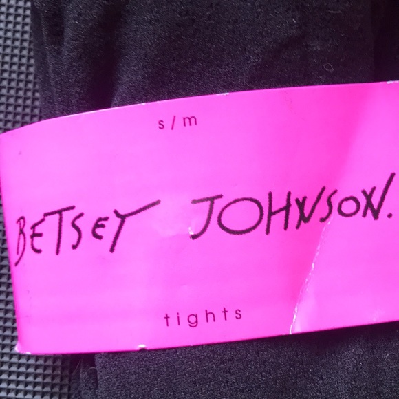 Betsey Johnson tights - Picture 3 of 4